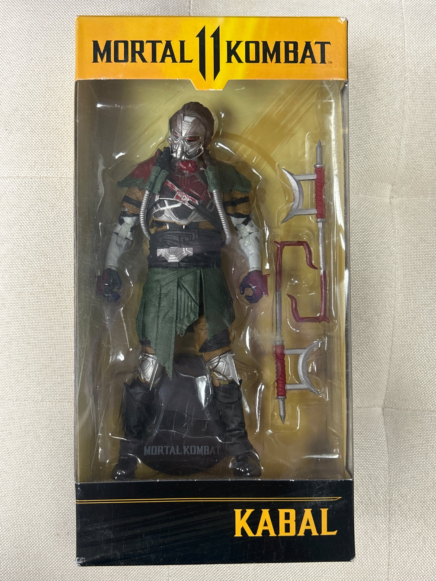 MCFARLANE TOYS MORTAL KOMBAT 11 KABAL SEALED IN BOX