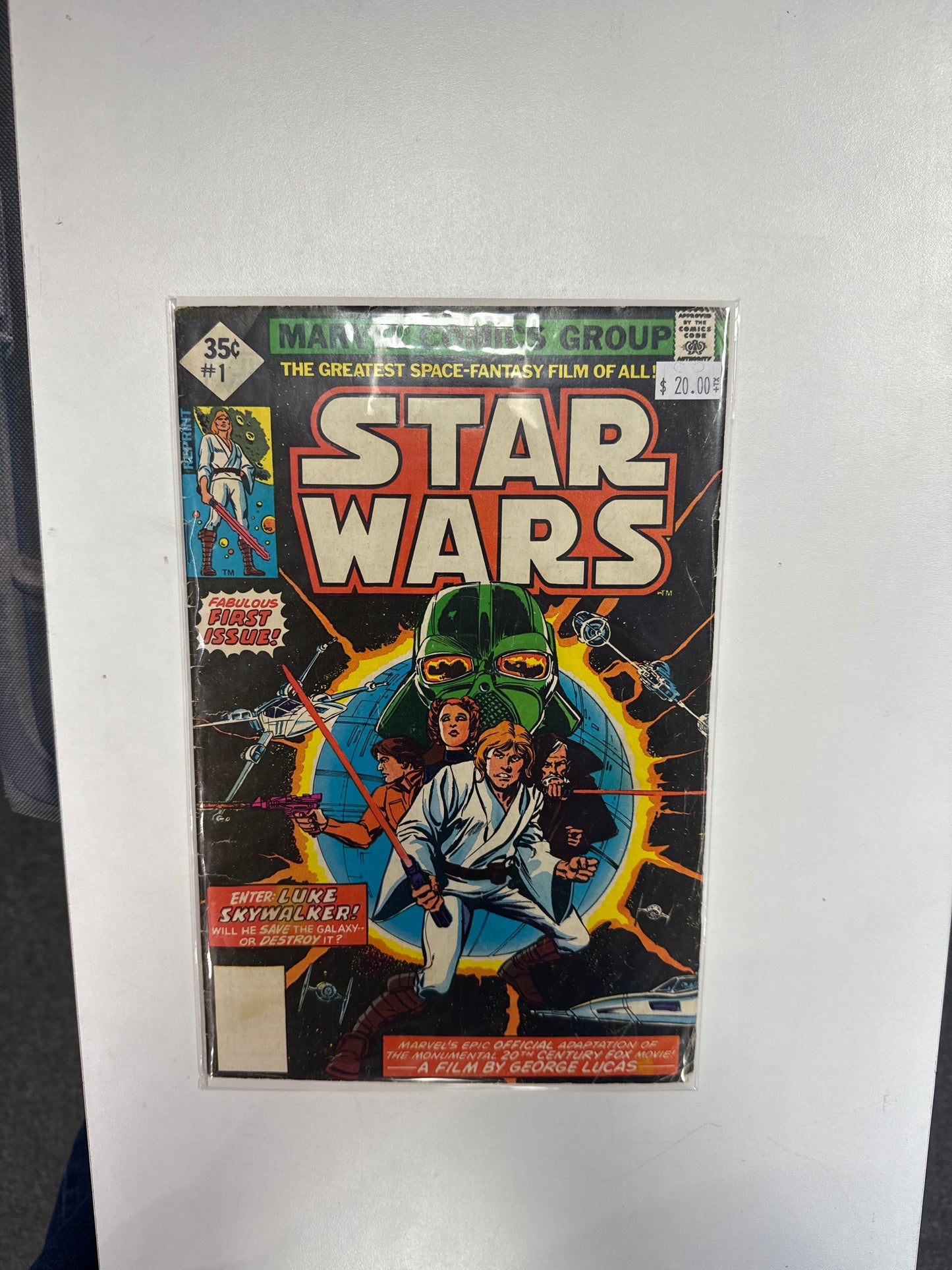 Vintage Marvel Comic - Star Wars #1 35 Cent Reprint