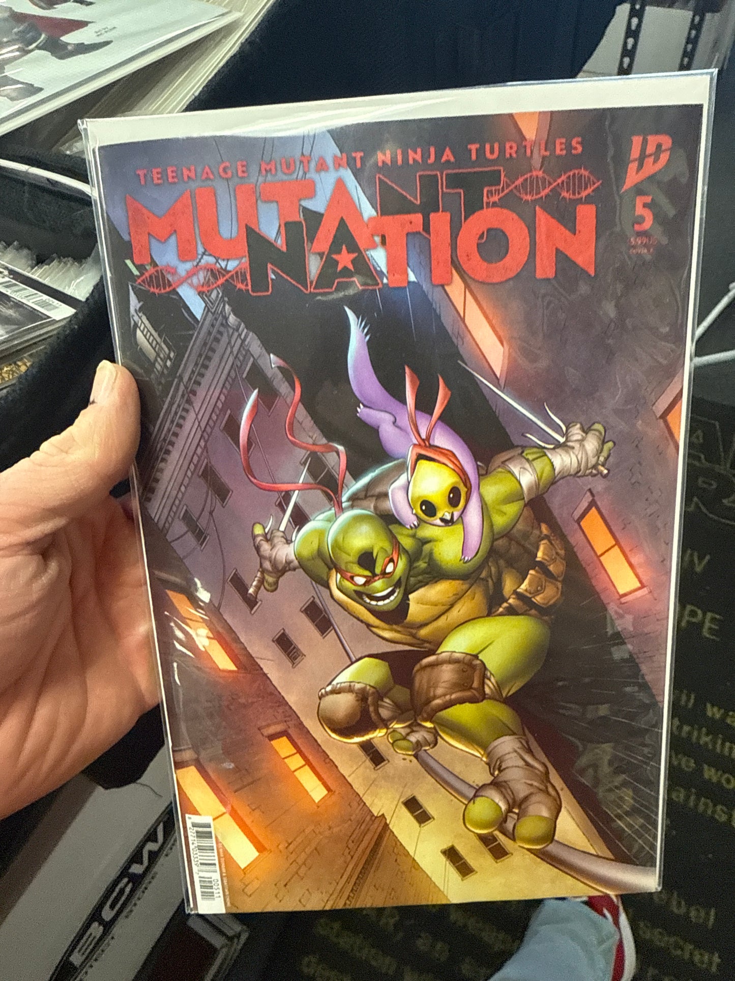 IDW PUBLISHING TEENAGE MUTANT NINJA TURTLES MUTANT NATION #5