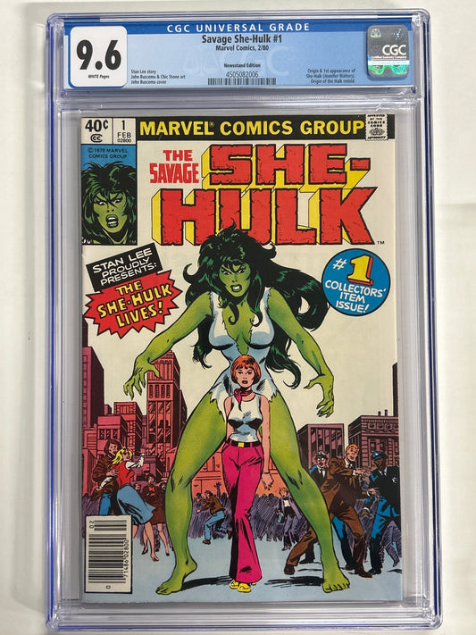 MARVEL COMICS SAVAGE SHE-HULK #1 (1979) CGC 9.6 WP