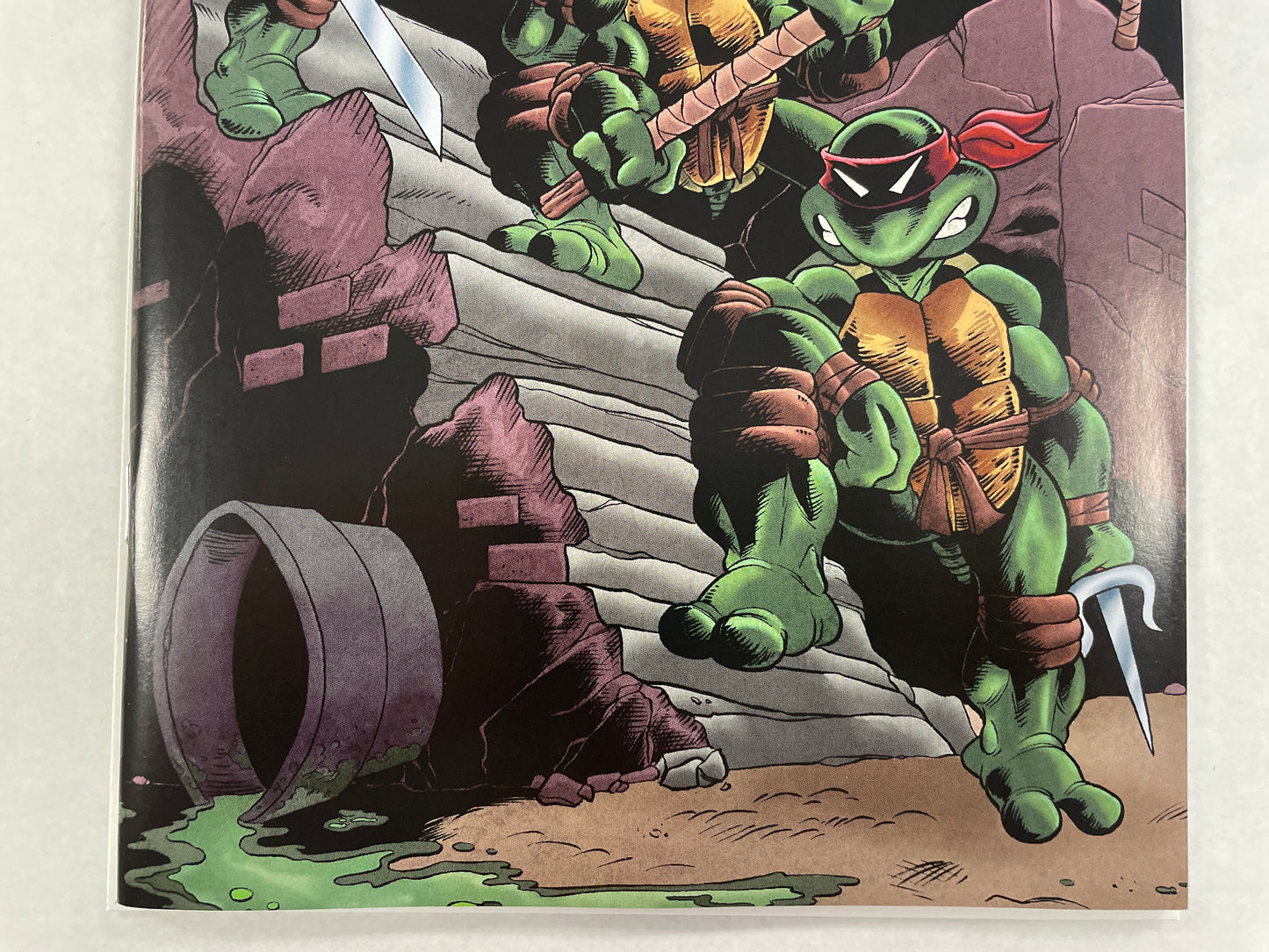 TEENAGE MUTANT NINJA TURTLES 40th ANNIVERSARY COMICS CELEBRATION ONE-SHOT (2024, AARON HAZOURI 1/500 LIMITED EDTION VARIANT!!) NM+