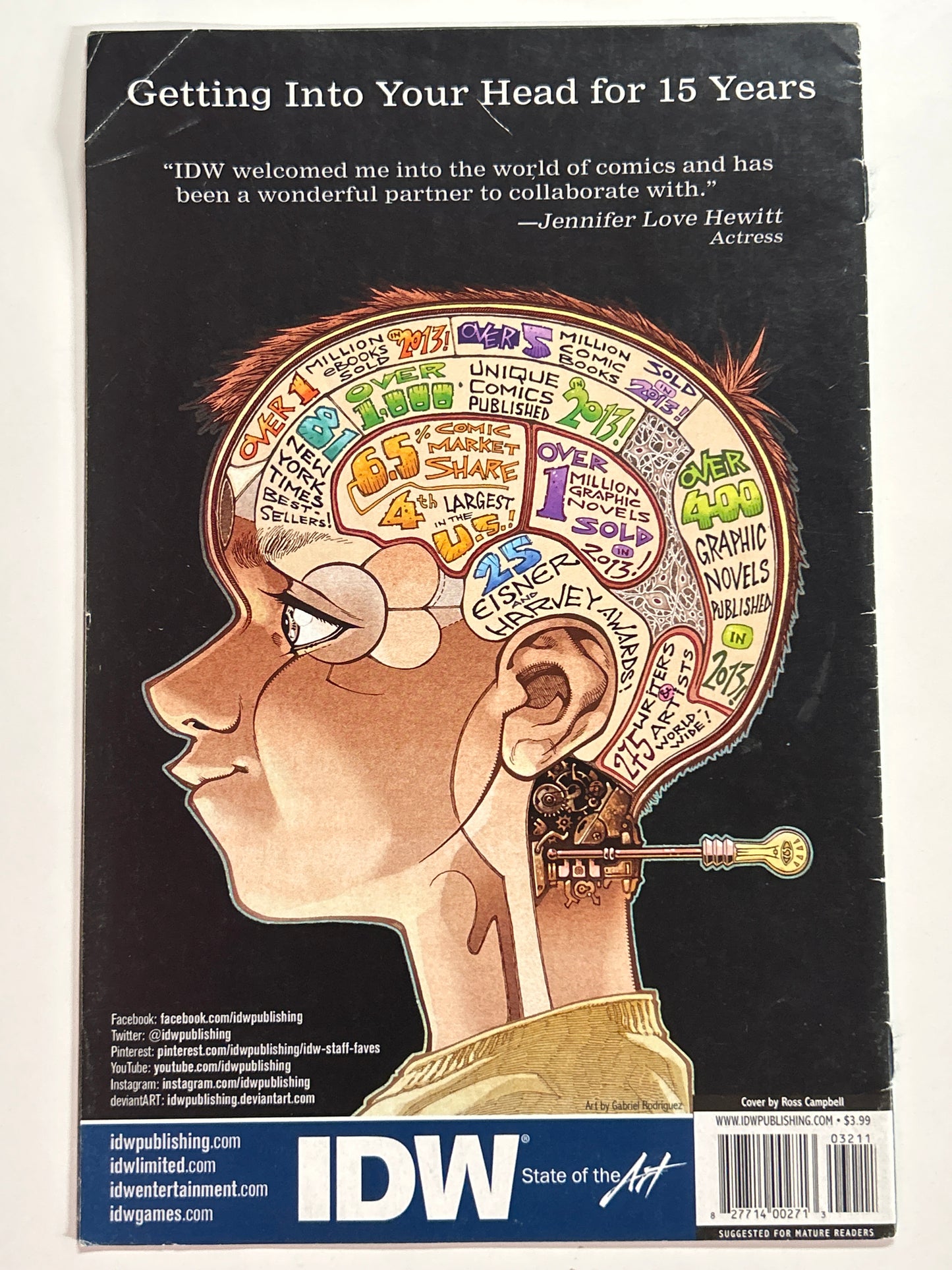 IDW PUBLISHING TEENAGE MUTANT NINJA TURTLES #32 (2014 FIRST PRINTING) FINE/VERY FINE CONDITION