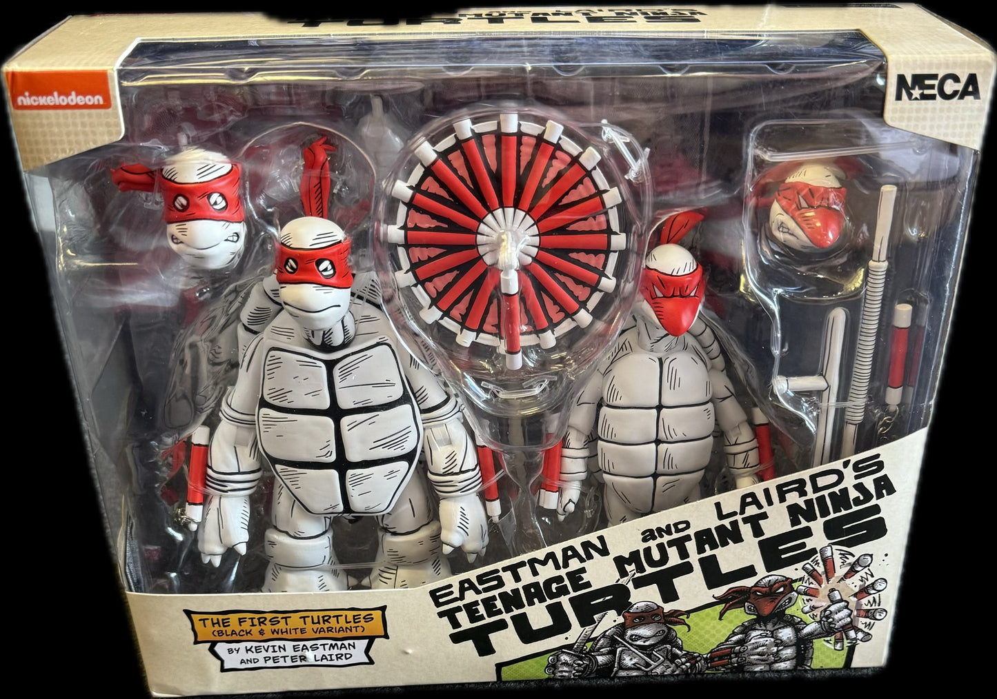 NECA EASTMAN AND LAIRD’s TEENAGE MUTANT NINJA TURTLES THE FIRST TURTLES COMIC BOOK VARIANT