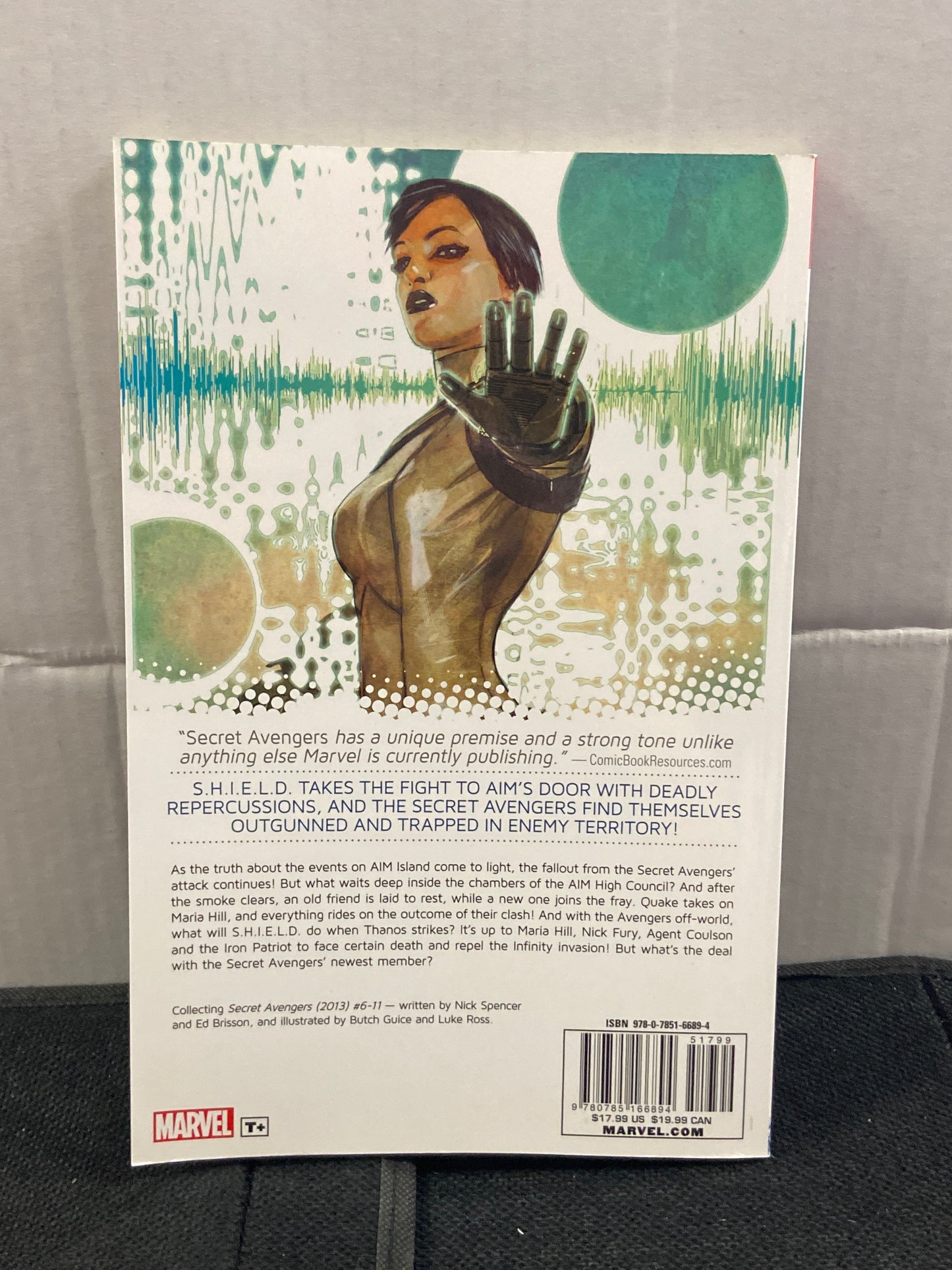 MARVEL COMCIS SECRET AVENGERS ILIAD