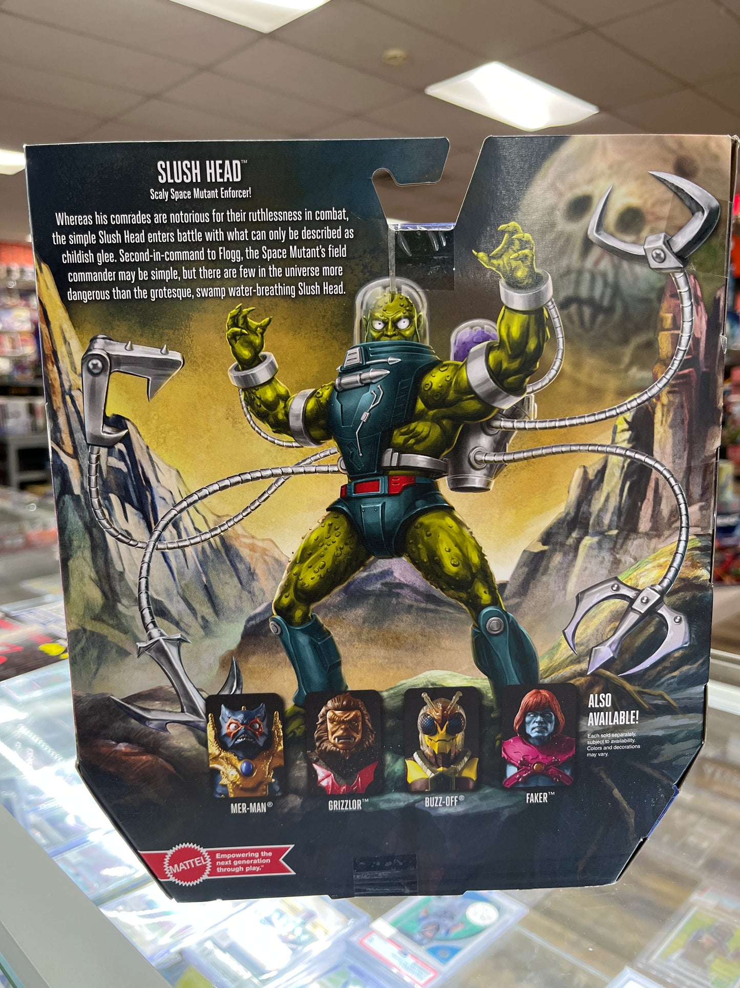 MATTEL MASTERVERSE HE-MAN SLUSH HEAD