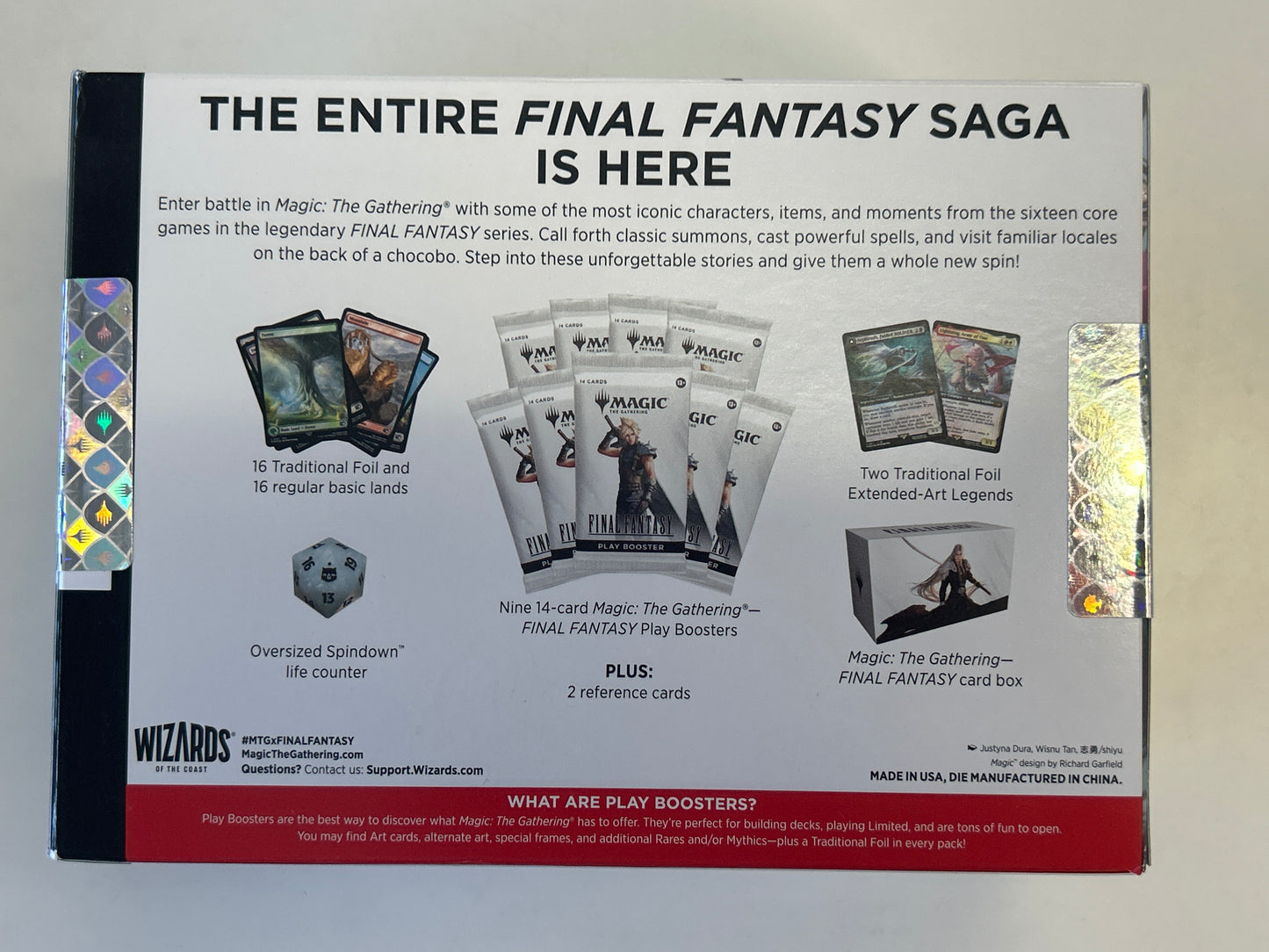 MAGIC THE GATHERING FINAL FANTASY BOOSTER BUNDLE SEALED