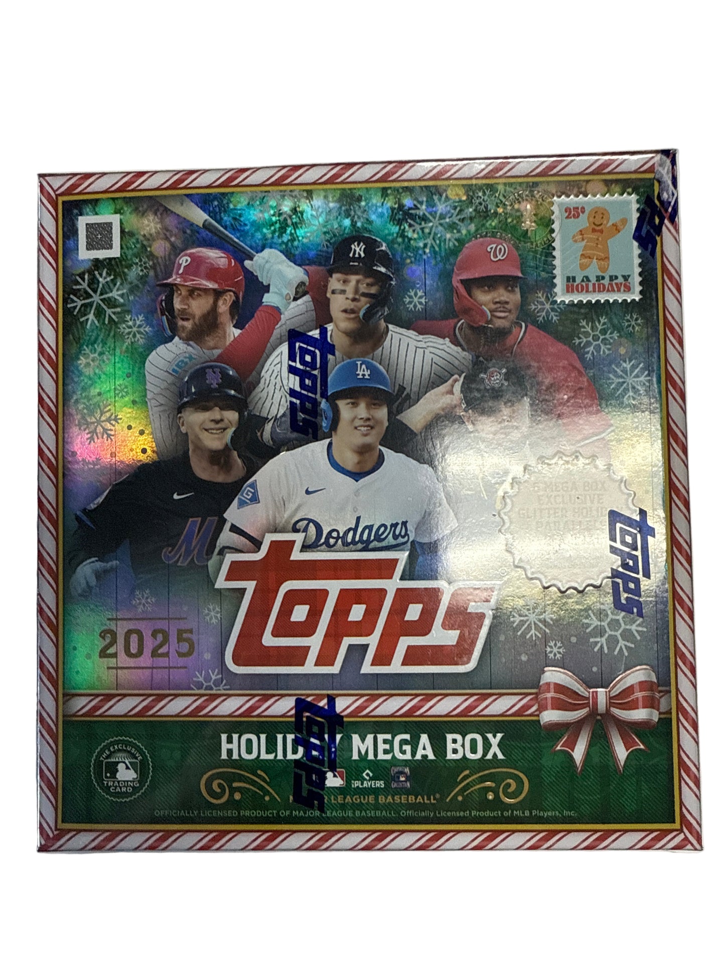 TOPPS 2025/26 BASEBALL 2025 HOLIDAY MEGA PACK 6 pack