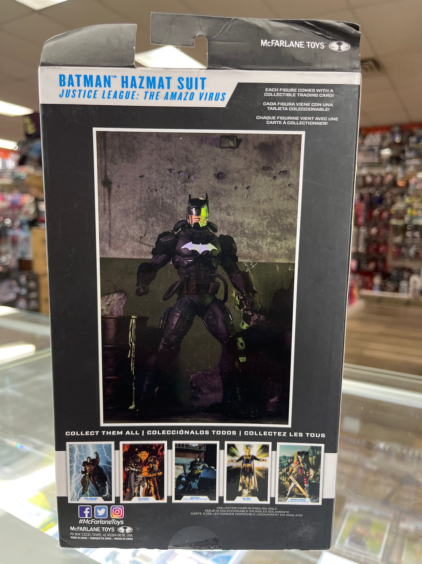 DC COMICS MULTIVERSE BATMAN HAZMAT SUIT ACTION FIGURE
