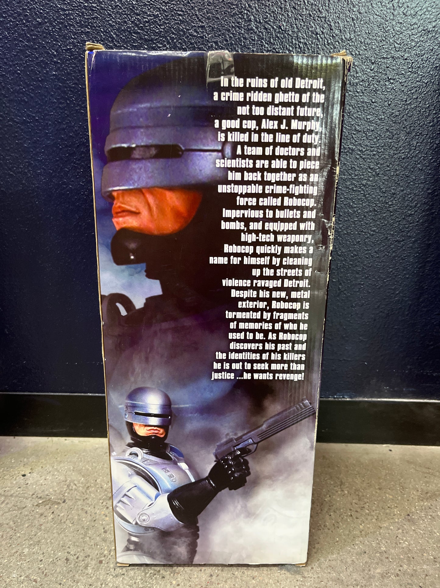 NECA robocop 18” motion activated sound action figure