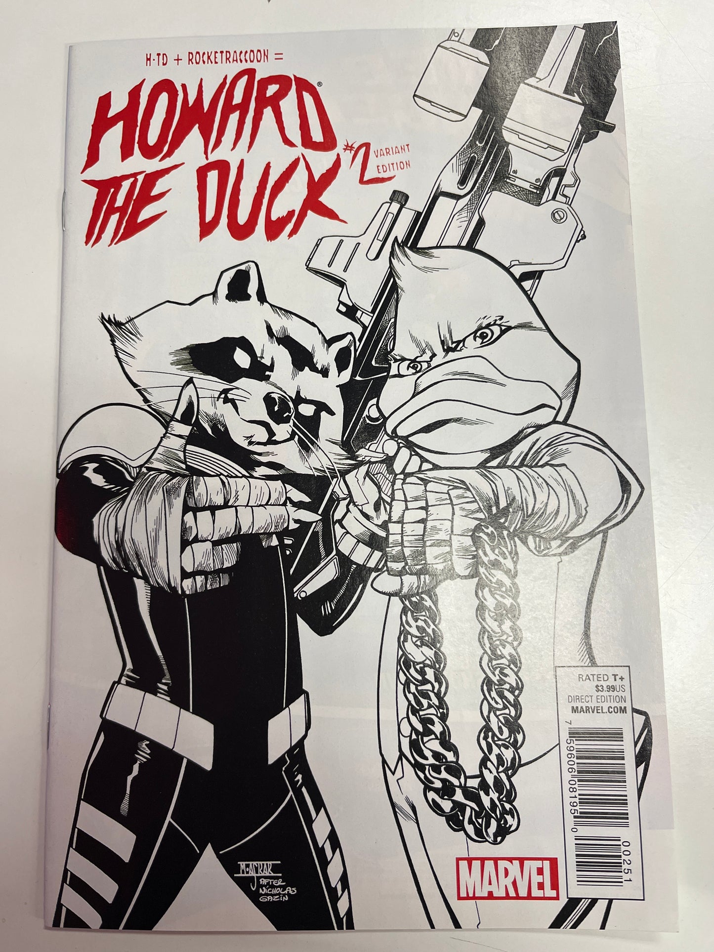 MARVEL-HOWARD THE DUCK #2 VARIANT EDITION