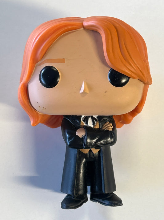 FUNKO POP HARRY POTTER YULE BALL FRED WEASLEY #96 NO BOX GOOD CONDITION