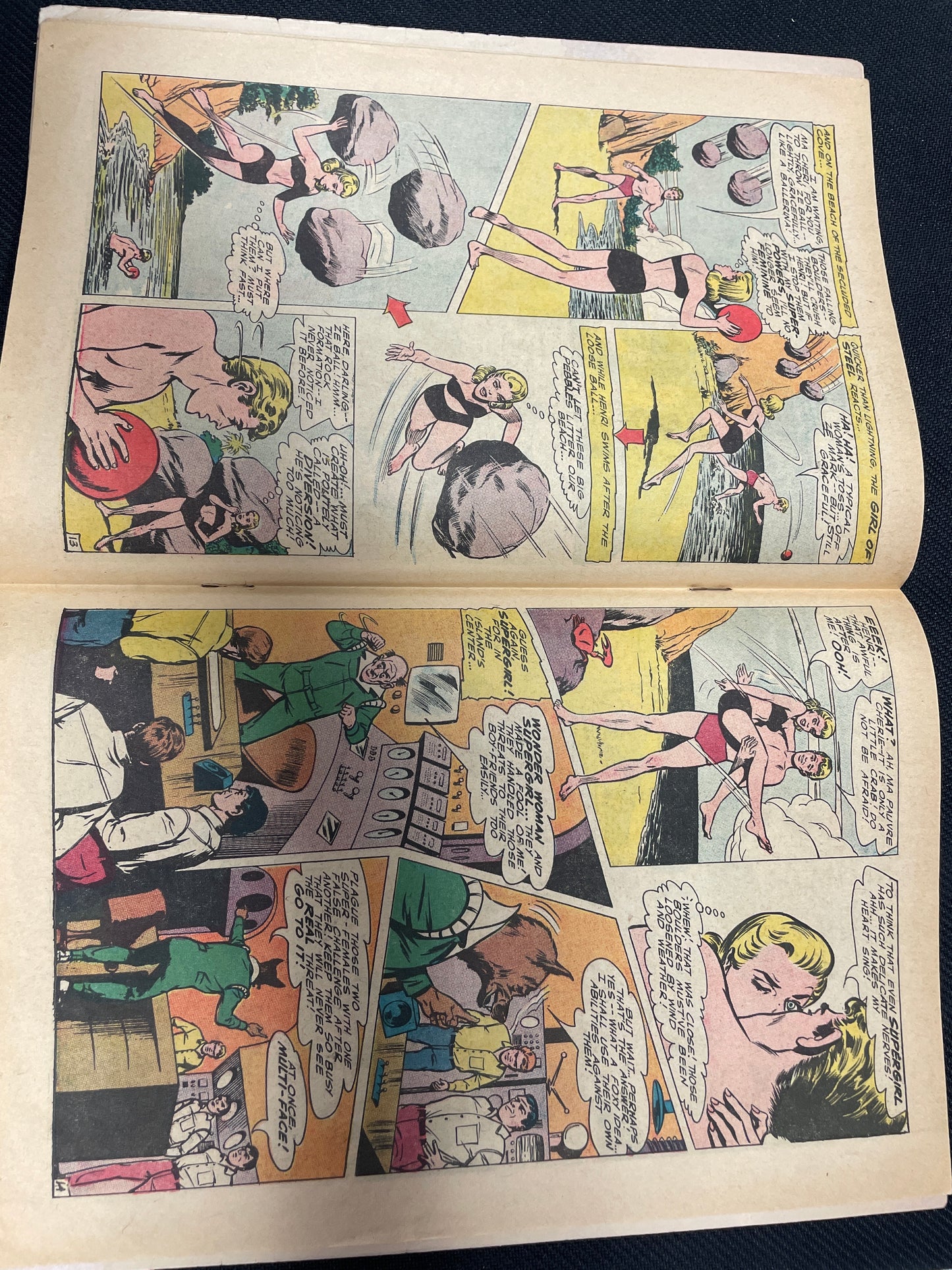 BRAVE AND THE BOLD #63 (1966, SILVER AGE KEY!) VG+ , 1st SUPERGIRL & WONDER WOMAN TEAM-UP!
