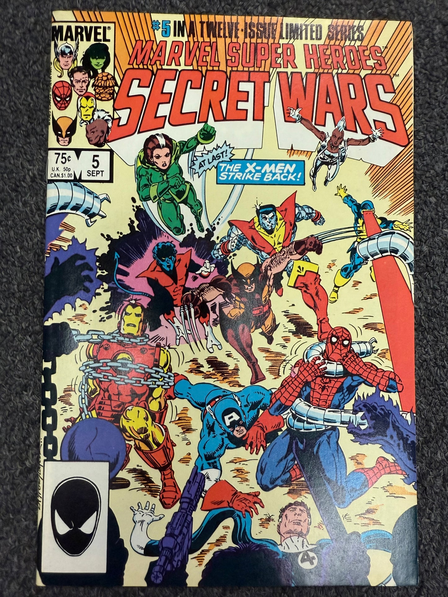 MARVEL COMICS SECRET WARS #1-12 Lot MULTIPLE KEYS 1st black suit INCLUDED! Rare! Grail!