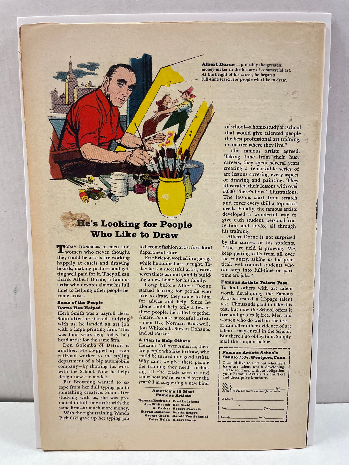 THE AVENGERS #18 (1965 MARVEL SILVER AGE, 1st COMMISAR APPEARANCE) FINE+ BEAUTY!