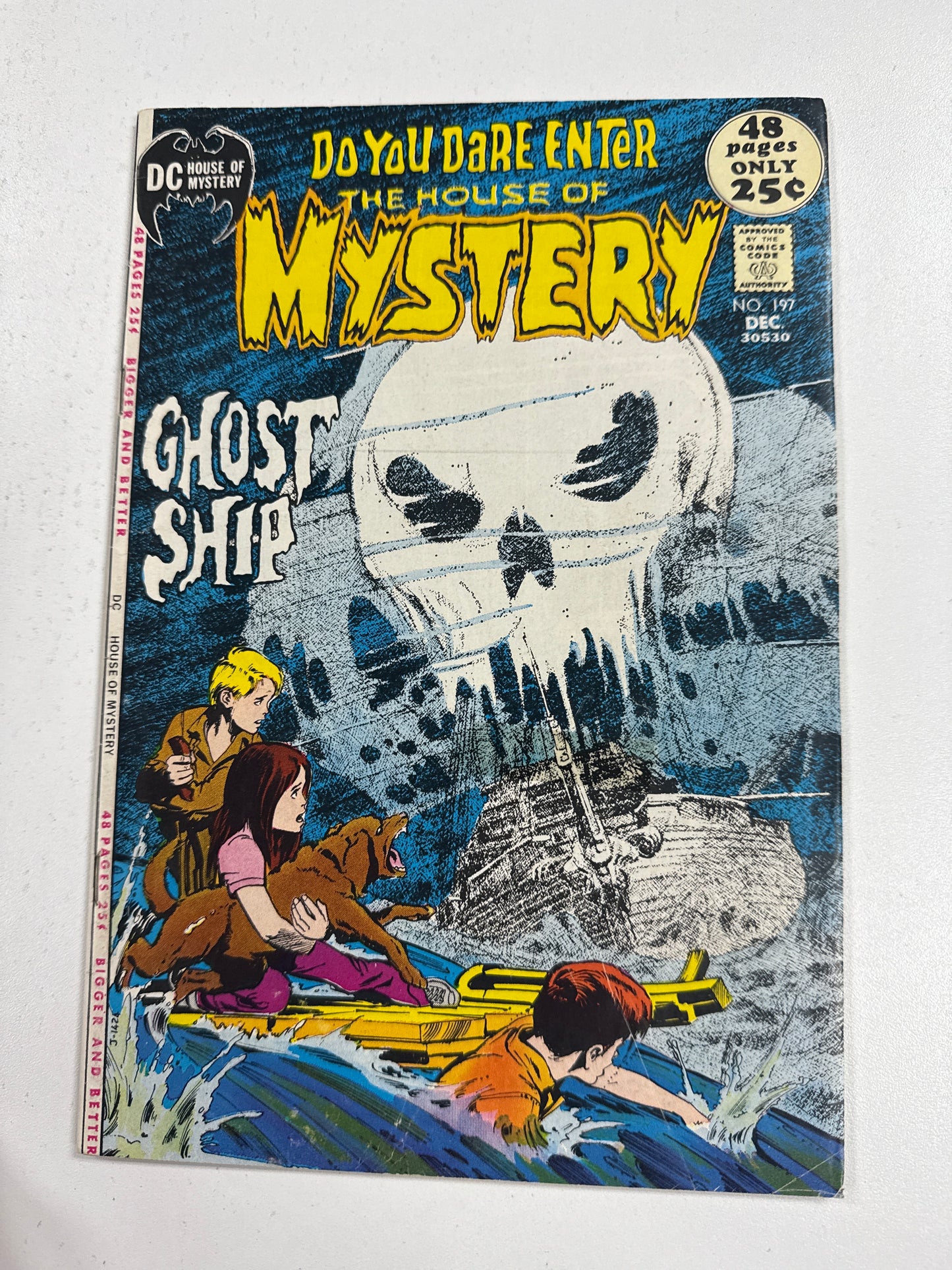House Of Mystery #197 1971 DC Comics, Neal Adams Cover Bronze Age Horror