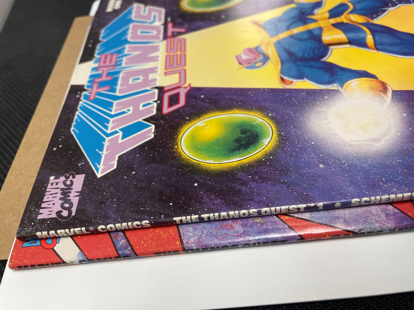THE THANOS QUEST #1 & #2 (COMPLETE SET, 1980, NM+/MINT! , KEY!) 1st PRINTS! CGC ME!
