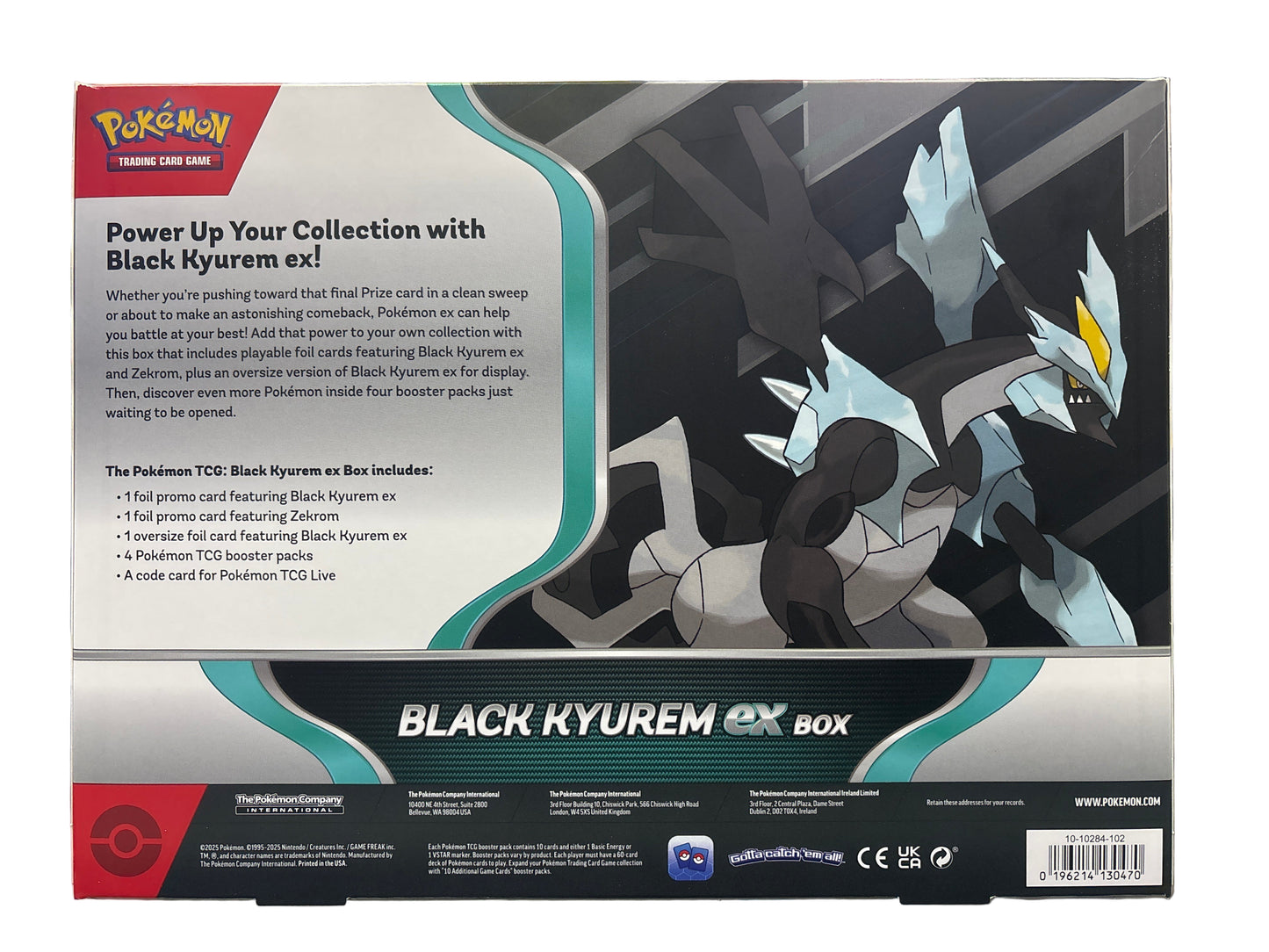 POKÉMON BLACK KYUREM EX BOX