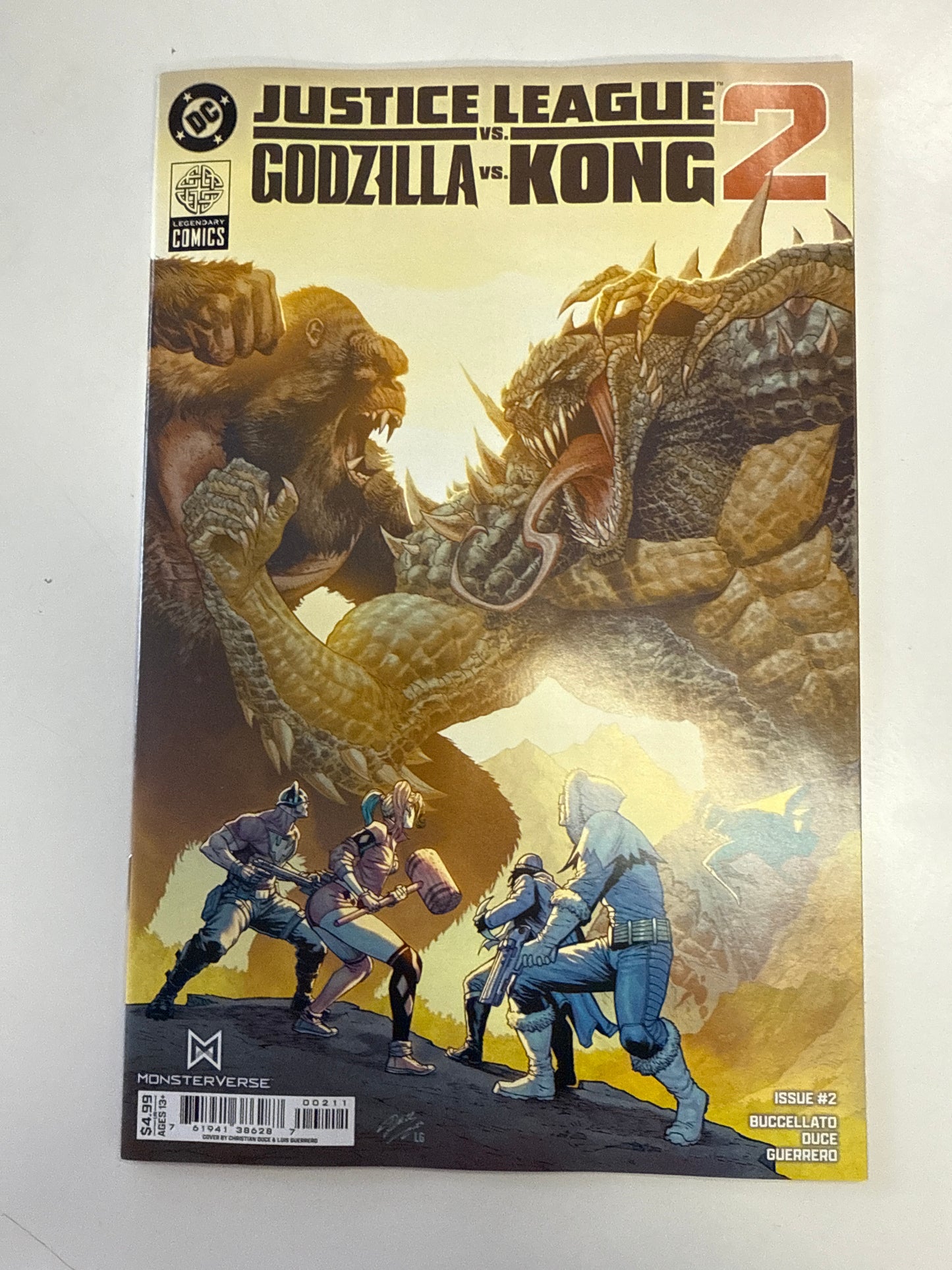 DC COMICS JUSTICE LEAGUE VS GODZILLA VS KONG #2