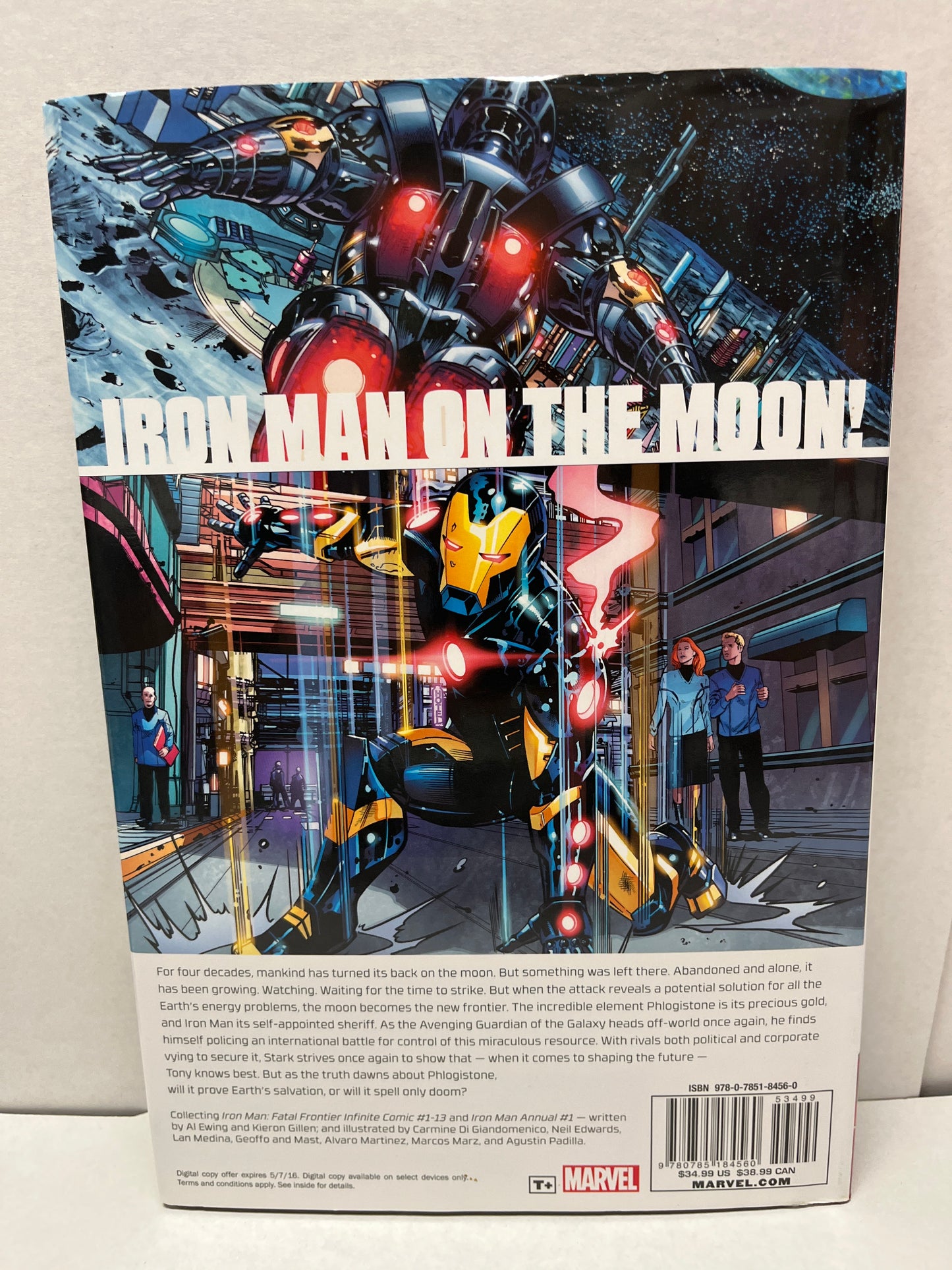 IRON MAN & DR. DOOM FATAL FRONTIER (2014, 1st PRINT, HARD COVER) EXCELLENT CONDITION