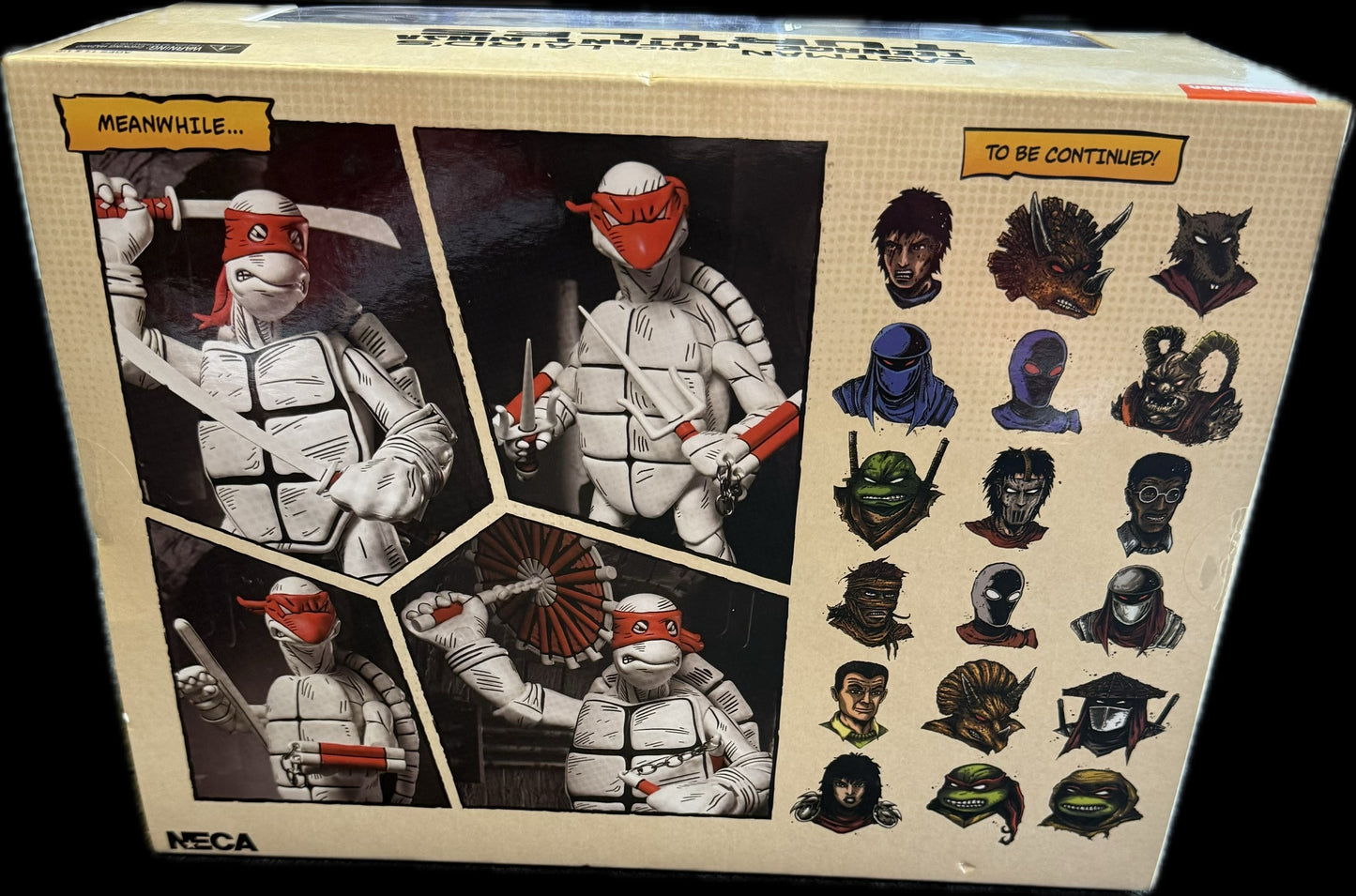 NECA EASTMAN AND LAIRD’s TEENAGE MUTANT NINJA TURTLES THE FIRST TURTLES COMIC BOOK VARIANT