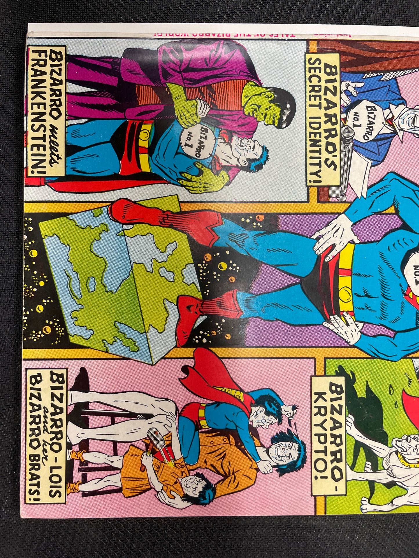 SUPERMAN #202 (1967, DC SILVER AGE) BIZARRO WORLD! VF/NM