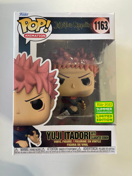 FUNKO POP ANIMATION #1163 YUJI ITADORI VINYL FIGURE