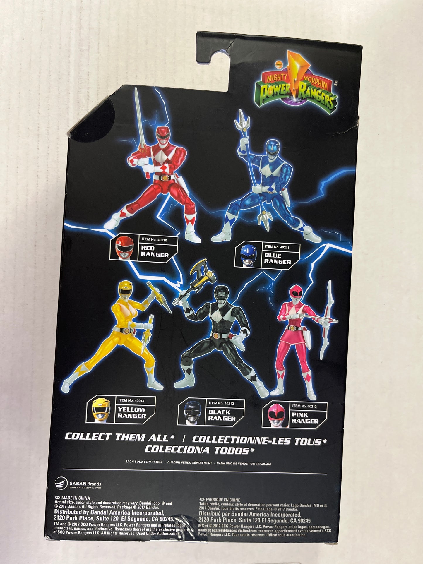 Saban’s Mighty Morphin Power Rangers Legacy Collection Blue Ranger