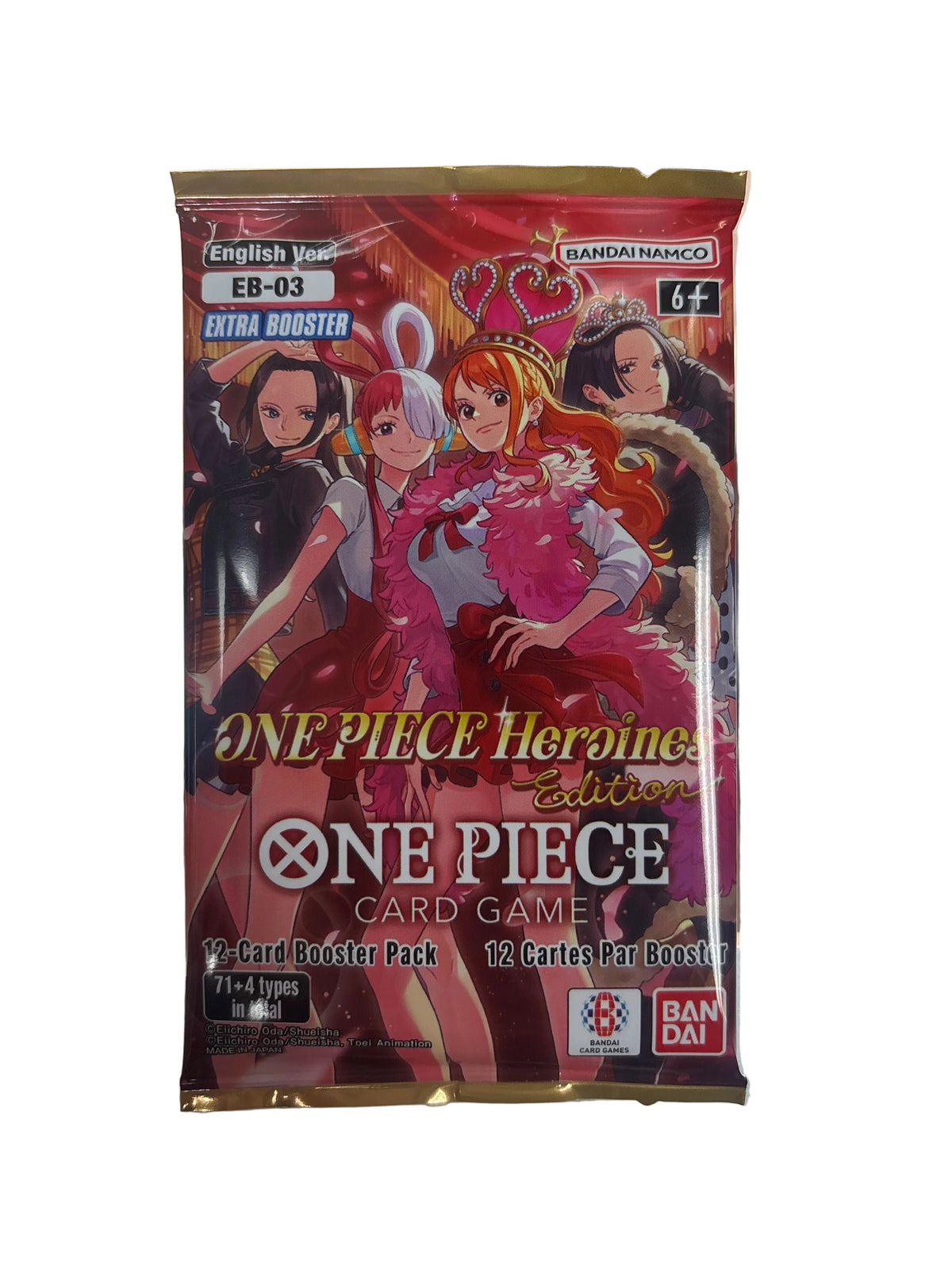 ONE PIECE HEROINES EDITION ENGLISH BOOSTER PACK EB-03