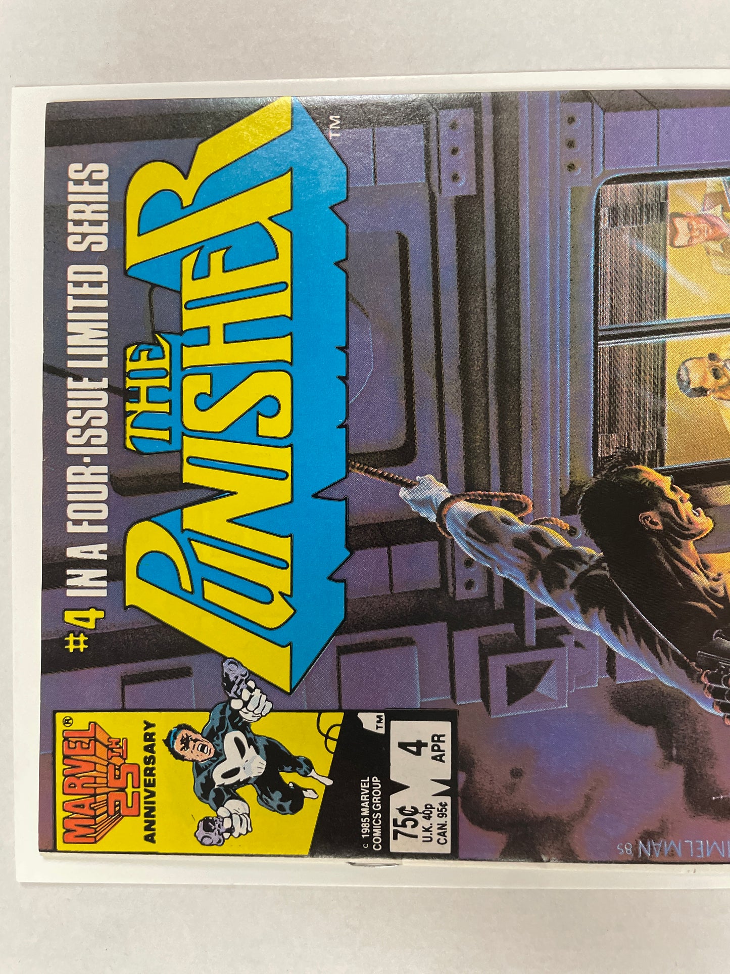 THE PUNISHER LIMITED SERIES #4 NM+/MINT GEM!! (1985, MIKE ZECK CLASSIC!) CGC ME! 💎