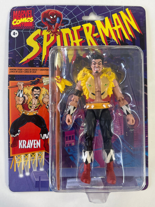 HASBRO MARVEL LEGENDS SPIDER-MAN (2023) KRAVEN NEW IN EXCELLENT CONDITION BOX