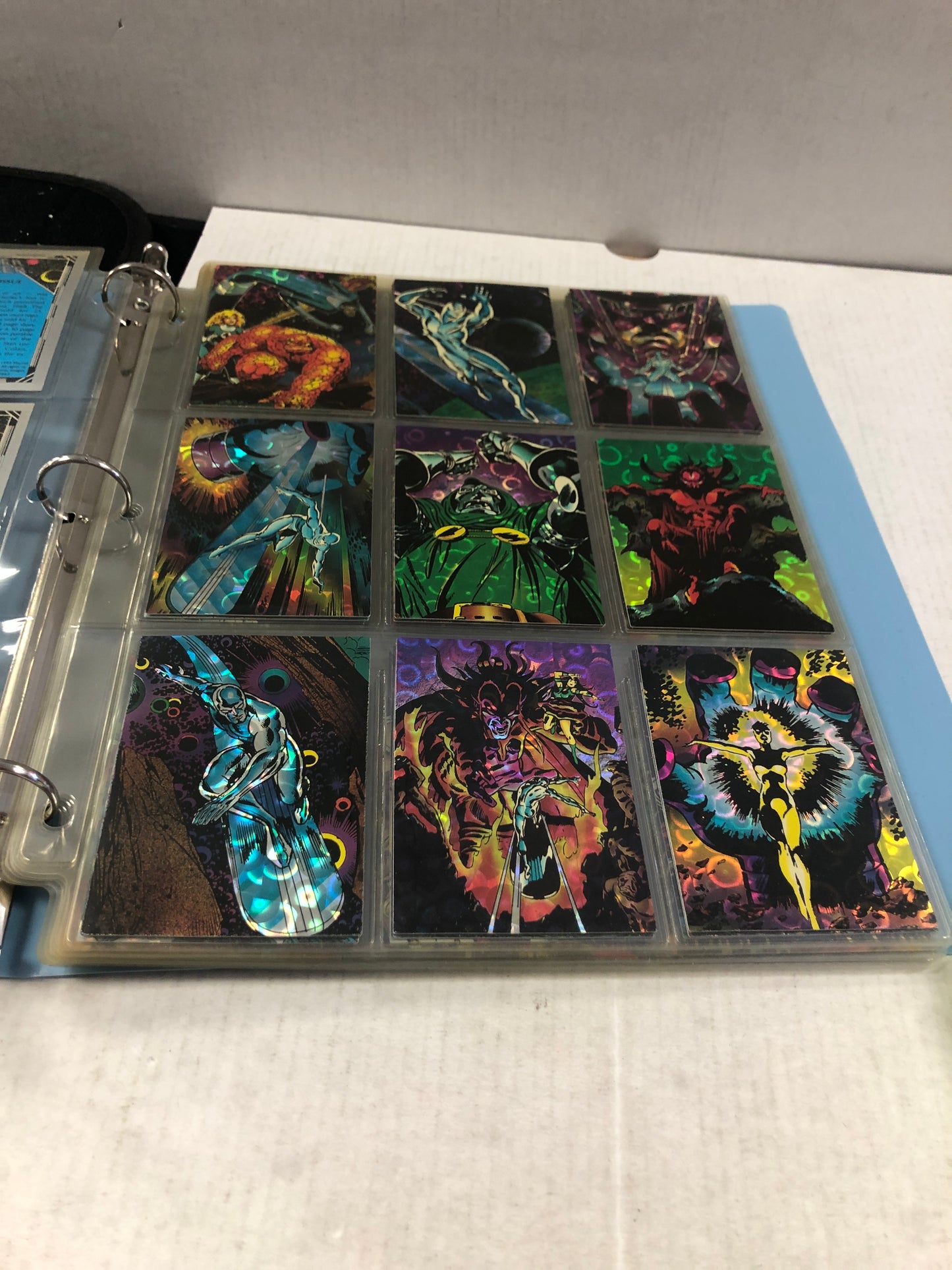 MARVEL TRADING CARDS SILVER SURFER SET FULL SET 1-72
