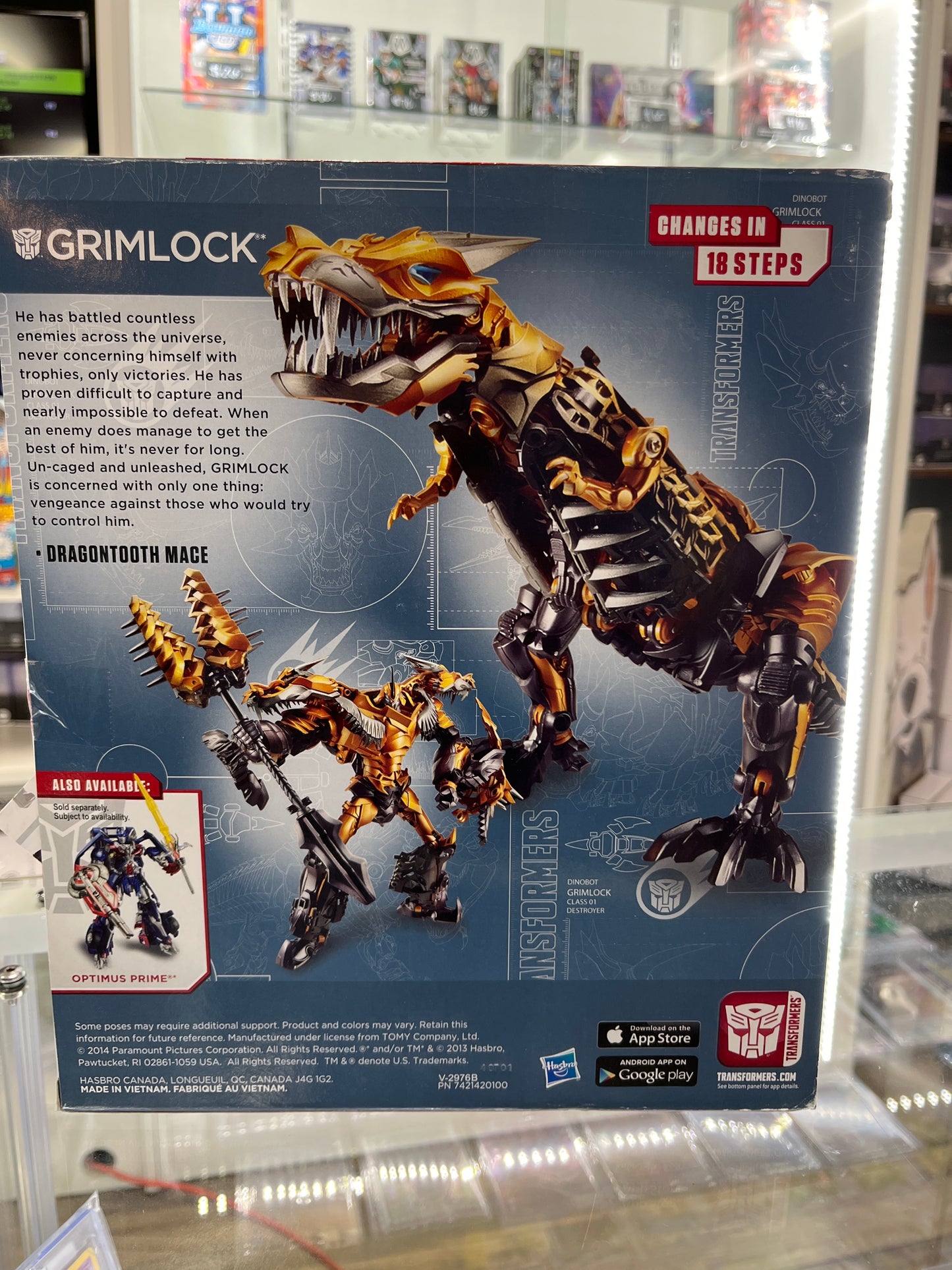 TRANSFORMER AGE OF EXTINCTION GRIMLOCK