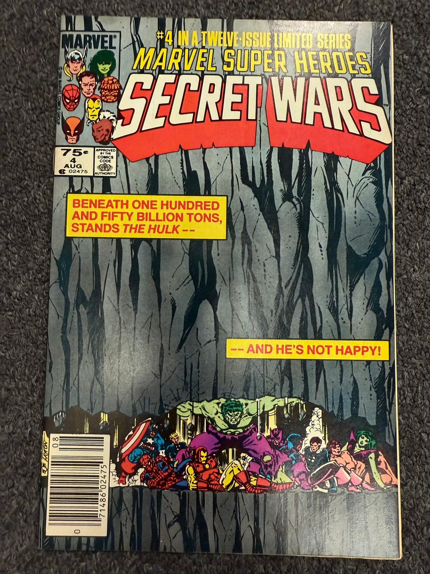 MARVEL COMICS SECRET WARS #1-12 Lot MULTIPLE KEYS 1st black suit INCLUDED! Rare! Grail!