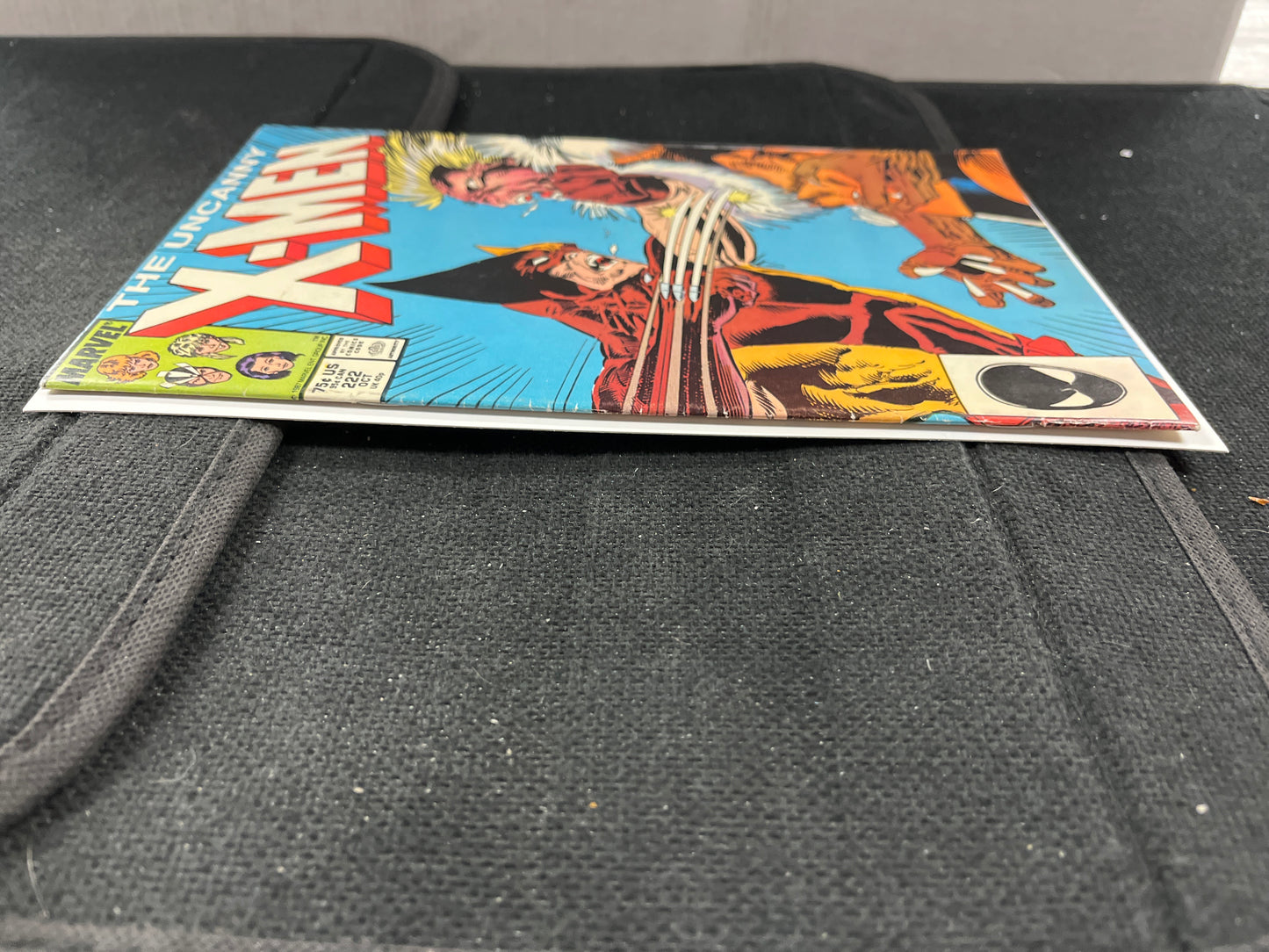 UNCANNY X-MEN #222 FINE (1987, CLASSIC WOLVERINE VS SABERTOOTH BATTLE)