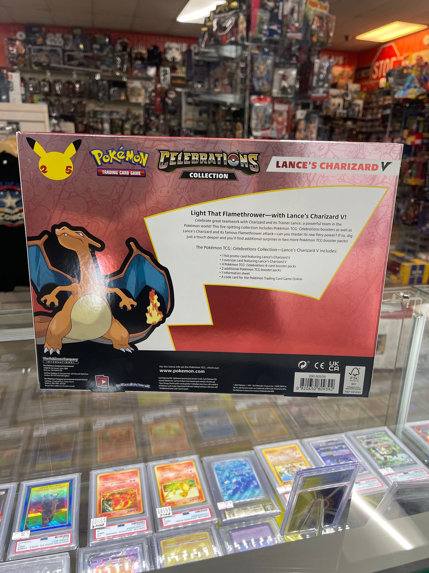 Pokémon Celebrations Collection Lances Charizard