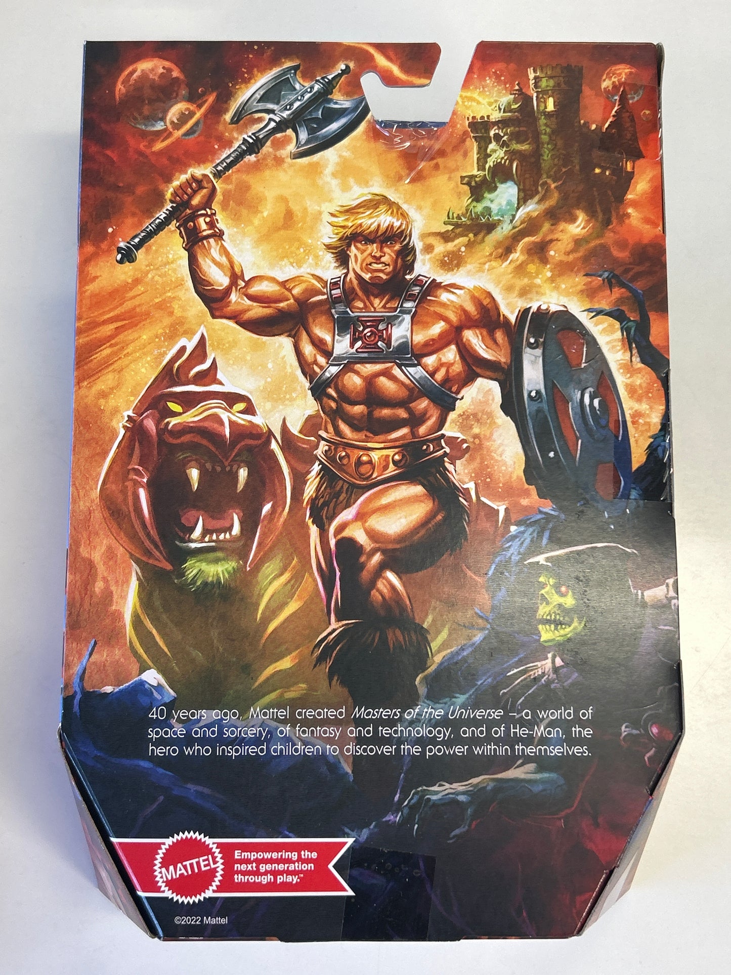 MATTEL MASTERS OF THE UNIVERSE HE-MAN (2022) SEALED IN BOX