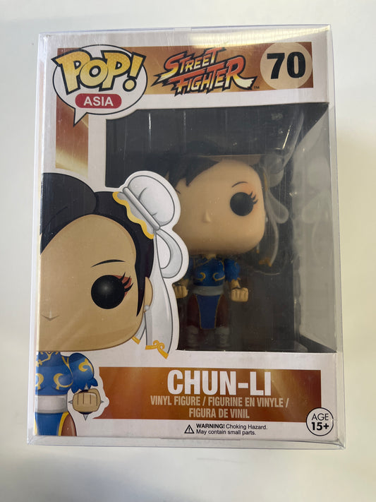 FUNKO POP ASIA STREET FIGHTER #70 CHUN-LI VINYL FIGURE