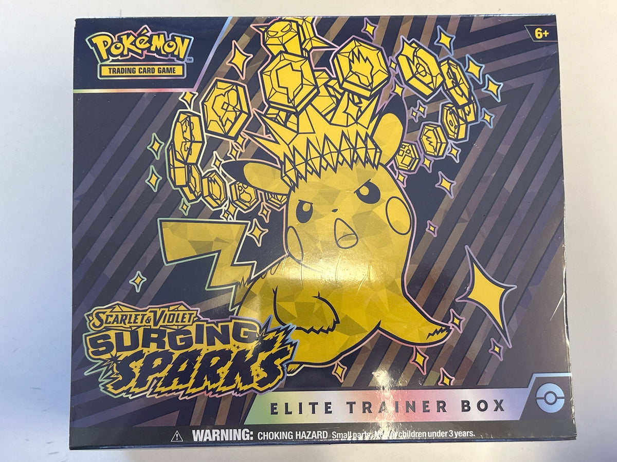 POKÉMON TCG SCARLET & VIOLET SURGING SPARKS ETB SEALED