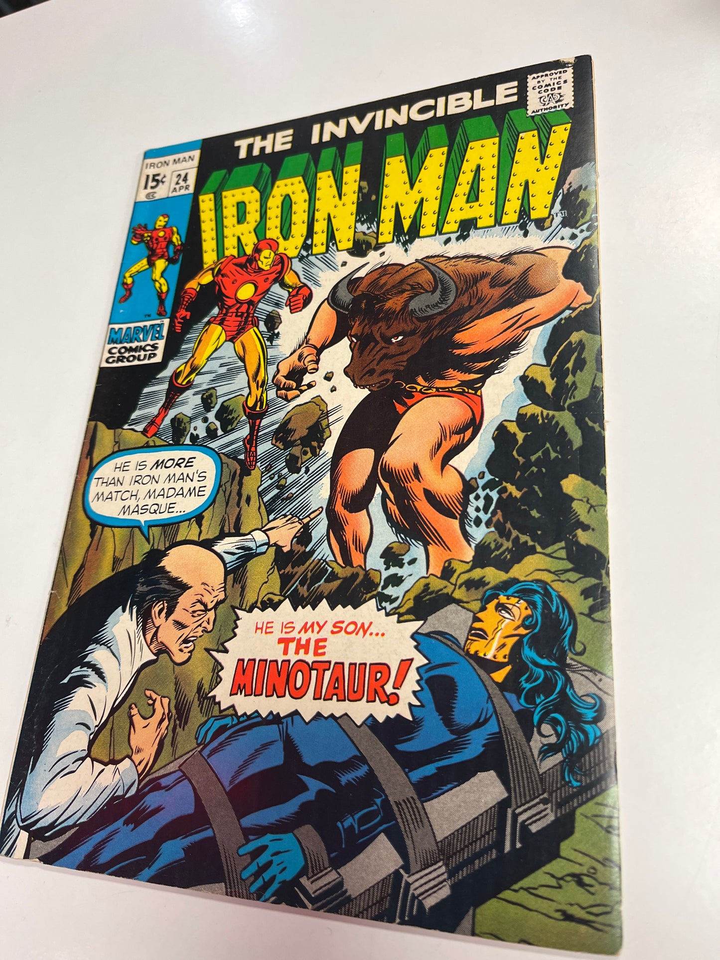 THE INVINCIBLE IRON MAN 24 APR