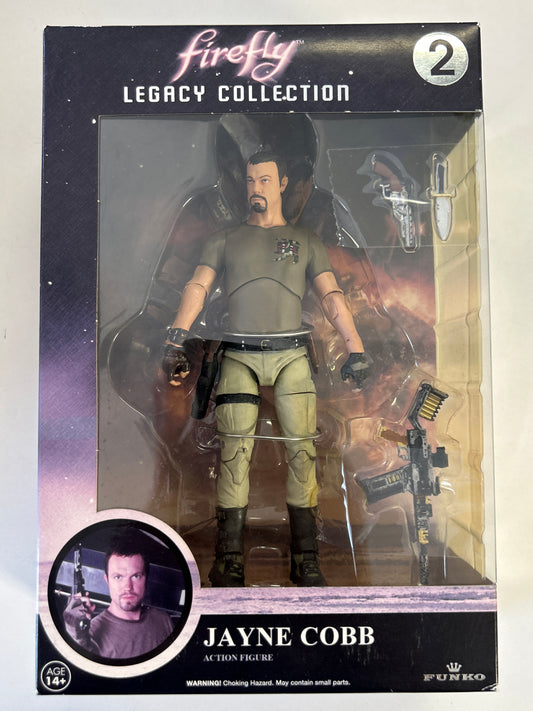 FUNKO FIREFLY LEGACY COLLECTION JAYNE COBB FIGURE NEW IN LIGHT PLAY BOX