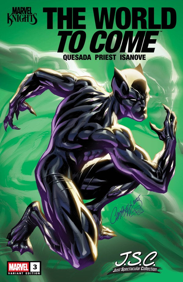 MARVEL COMICS MARVEL KNIGHTS THE WORLD TO COME #3 JSC CVR