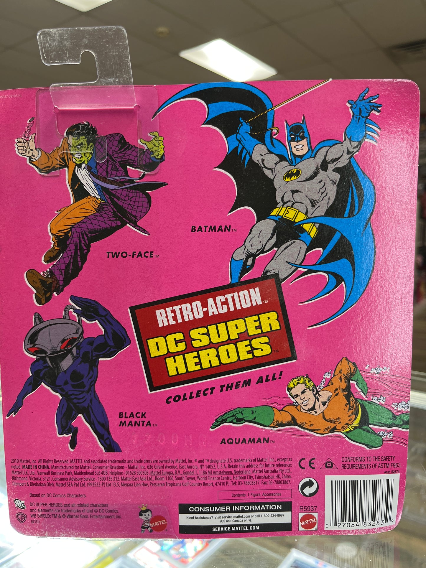 RETRO-ACTION DC SUPER HERO BATMAN ACTION FIGURE