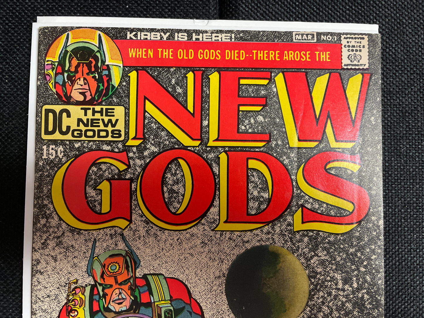 NEW GODS #1 (1971, KIRBY KEY, 1st NEW GODS/HIGHFATHER/ORION/METRON/4th DARKSEID) VF+