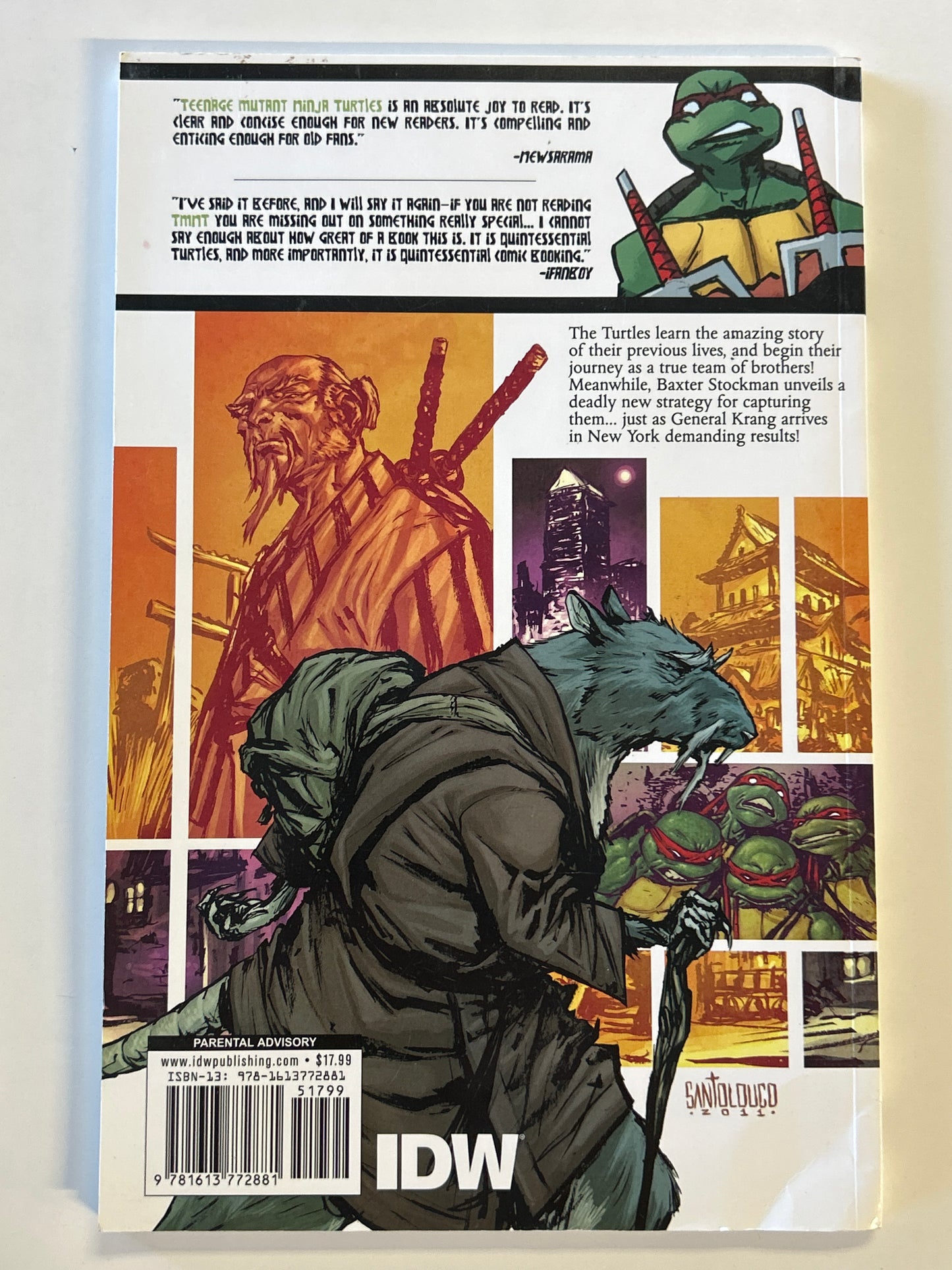 IDW TEENAGE MUTANT NINJA TURTLES: ENEMIES OLD, ENEMIES NEW VOL. 2 TRADE PAPERBACK