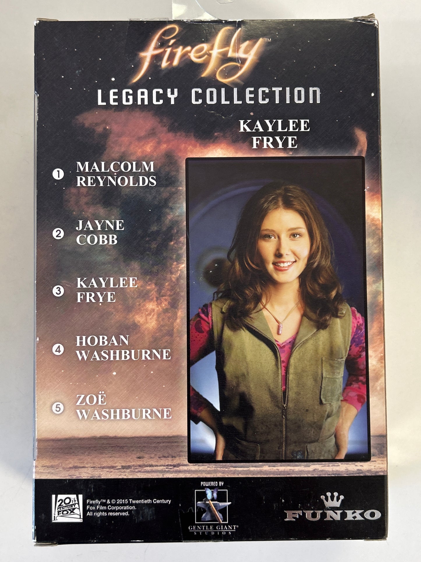 FUNKO FIREFLY LEGACY COLLECTION KAYLEE FRYE FIGURE NEW IN LIGHT PLAY BOX