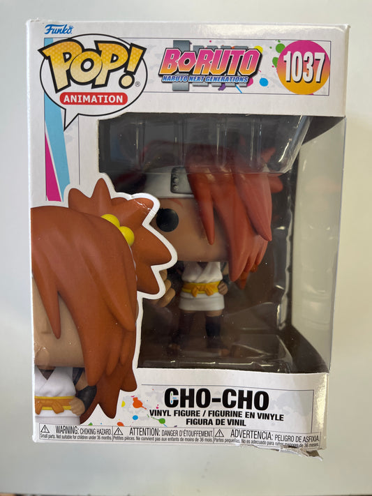 FUNKO POP ANIMATION BORUTO #1037 CHO-CHO VINYL FIGURE