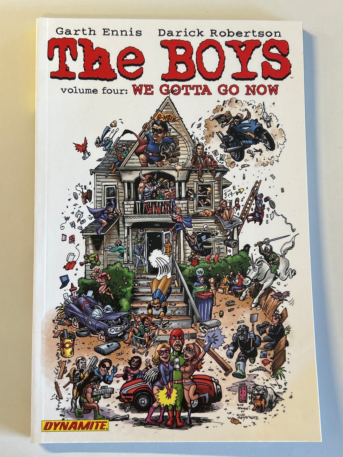 DYNAMITE COMICS THE BOYS VOL. 4 TRADE PAPERBACK