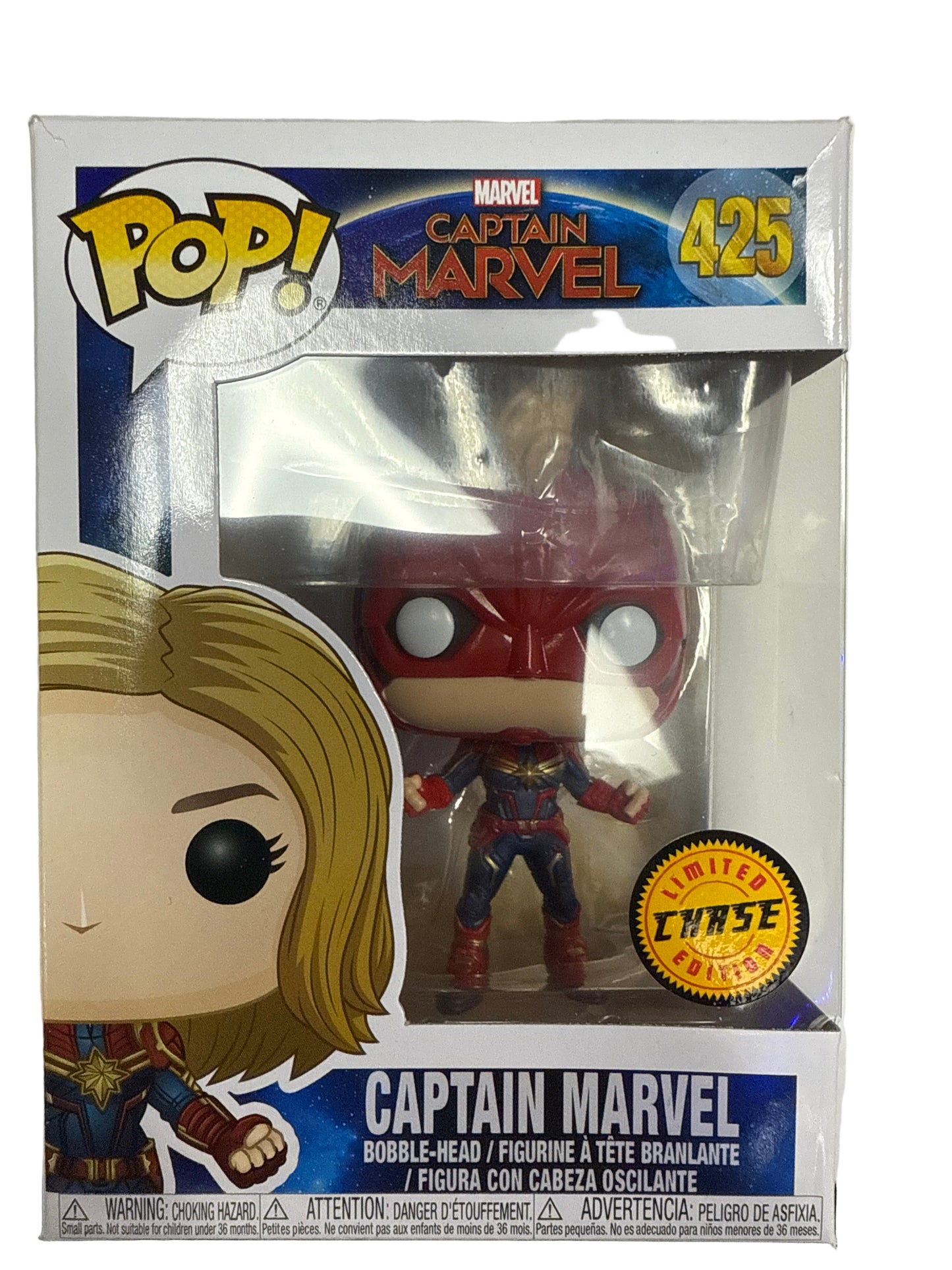 FUNKO POP CAPTAIN MARVEL CAPTAIN MARVEL #425 CHASE