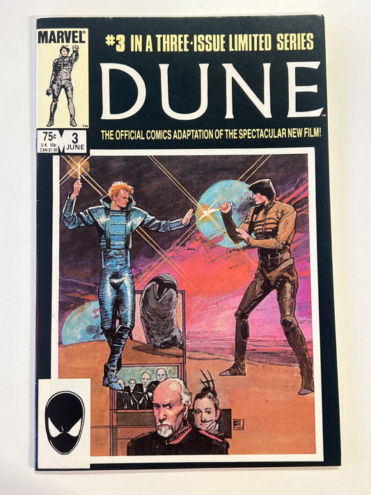 MARVEL COMICS DUNE #3 1985 NEAR MINT CONDITION