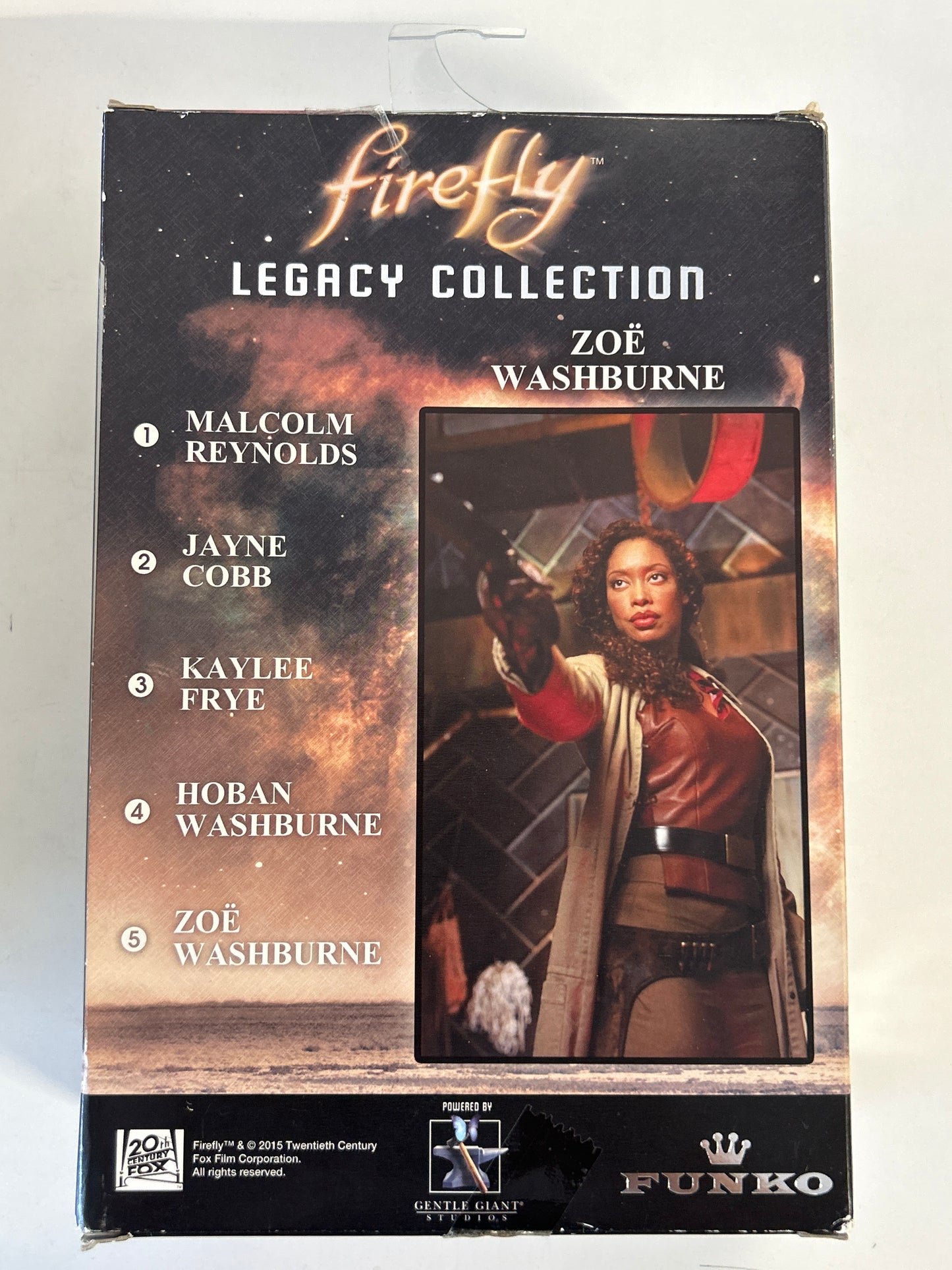 FUNKO FIREFLY LEGACY COLLECTION ZOË WASHBURNE FIGURE NEW IN LIGHT PLAY BOX